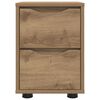 vidaXL &Kappa;&omicron;&mu;&omicron;&delta;ί&nu;&alpha; 2 pcs Artisan Oak 30,5 x 30 x 43 &epsilon;&kappa; &Epsilon;&pi;&epsilon;&xi;&epsilon;&rho;&gamma;&alpha;&sigma;&mu;έ&nu;&omicron; &xi;ύ&lambda;&omicron;