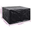 vidaXL Κάλυμμα Επίπλων Κήπου με 8 Κρίκους 172 x 113 x 73 εκ.