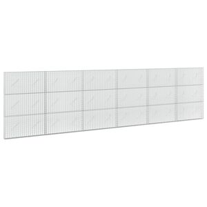vidaXL &Gamma;&kappa;&alpha;&mu;&pi;&iota;ό&nu; &mu;&epsilon; &sigma;ύ&rho;&mu;&alpha; 3,5 mm &kappa;&alpha;&iota; &pi;&lambda;έ&gamma;&mu;&alpha; 5x2,5 cm 600x10x150 &epsilon;&kappa;