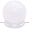 vidaXL Έπιπλο Καθρέπτη με LED Καφέ Δρυς 70 x 16,5 x 60 εκ.