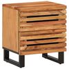 vidaXL Κομοδίνο 40 x 34 x 46 εκ. από Μασίφ Ξύλο Ακακίας