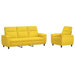 vidaXL &Sigma;&epsilon;&tau; &Kappa;&alpha;&nu;&alpha;&pi;έ 2 pcs &Alpha;&pi;&alpha;&lambda;ό &Kappa;ί&tau;&rho;&iota;&nu;&omicron; Ύ&phi;&alpha;&sigma;&mu;&alpha;