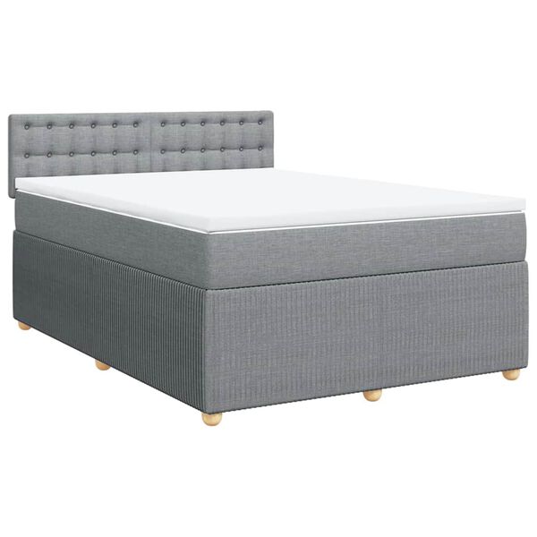 vidaXL &Kappa;&rho;&epsilon;&beta;ά&tau;&iota; Boxspring &mu;&epsilon; &Sigma;&tau;&rho;ώ&mu;&alpha; &Alpha;&nu;. &Pi;&rho;ά&sigma;&iota;&nu;&omicron; 160x200&epsilon;&kappa; &Upsilon;&phi;&alpha;&sigma;&mu;ά&tau;&iota;&nu;&omicron;