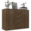 vidaXL Ντουλάπι Καφέ Δρυς 88 x 30 x 65 εκ. από Επεξεργασμένο Ξύλο