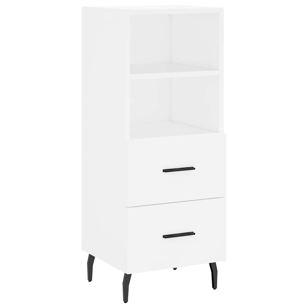 vidaXL Ντουλάπι Λευκό 34,5 x 34 x 90 εκ. από Επεξεργασμένο Ξύλο