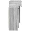 vidaXL Μπουντουάρ με LED Γκρι Sonoma 115x37x110,5 εκ.