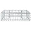vidaXL &Alpha;&nu;&alpha;&sigma;&eta;&kappa;&omega;&mu;έ&nu;&omicron; &kappa;&rho;&epsilon;&beta;ά&tau;&iota; gabion &Alpha;&sigma;&eta;&mu;ί 80 x 80 x 20 cm