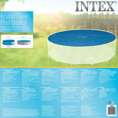Intex Κάλυμμα Πισίνας Ηλιακό Στρογγυλό 457 εκ. 29023