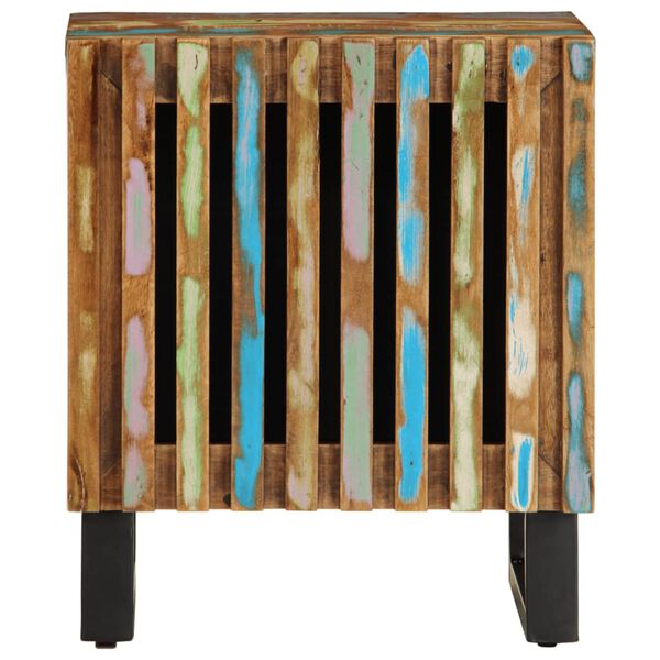 vidaXL Κομοδίνο 40 x 34 x 46 εκ. από Μασίφ Ανακυκλωμένο Ξύλο