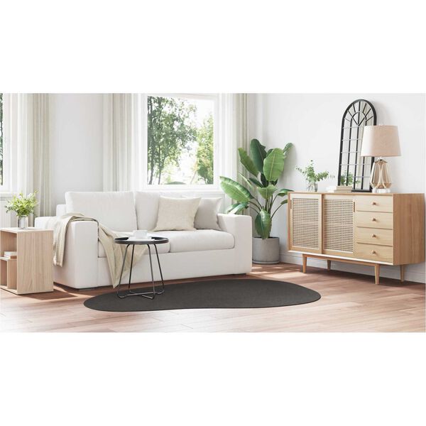 vidaXL Χαλί Ανθρακί 140 x 200 cm Πολυεστέρας