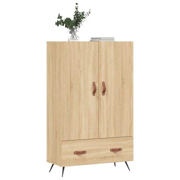 vidaXL Ντουλάπα Sonoma Δρυς 69,5 x 31 x 115 εκ. από Επεξεργασμένο Ξύλο