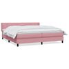 vidaXL &Kappa;&rho;&epsilon;&beta;ά&tau;&iota; Boxspring &mu;&epsilon; &Sigma;&tau;&rho;ώ&mu;&alpha; &Rho;&omicron;&zeta; 180x210 &epsilon;&kappa;. &Beta;&epsilon;&lambda;&omicron;ύ&delta;&iota;&nu;&omicron;