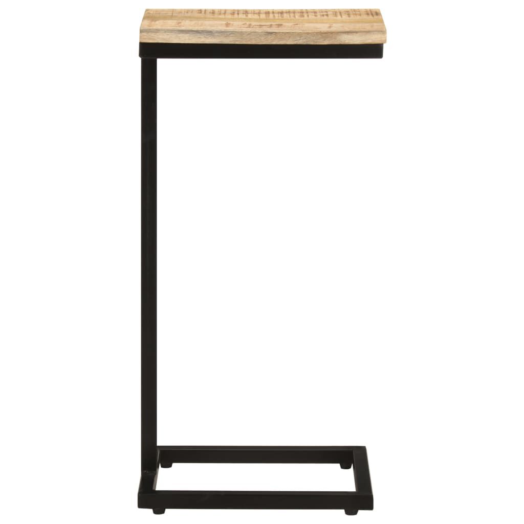 vidaXL Τραπέζια Βοηθητικά 2 τεμ. 31,5x24,5x64,5 εκ. Ακατ. Ξύλο Μάνγκο