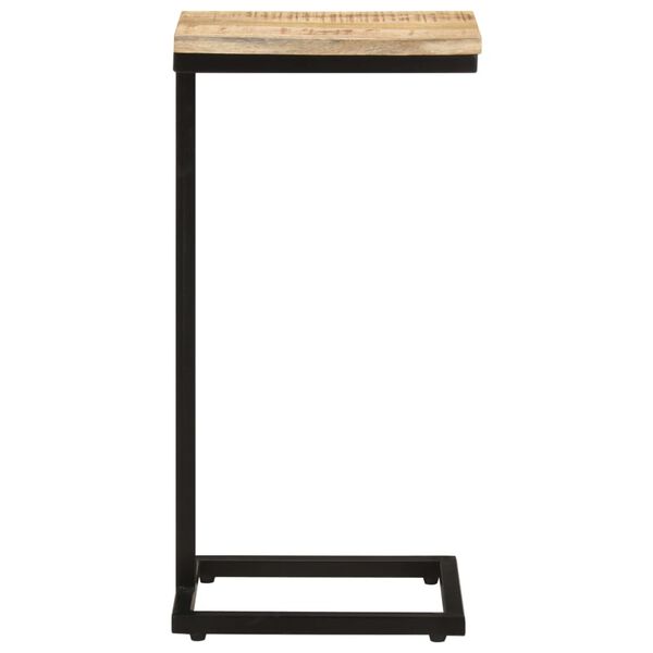vidaXL Τραπέζια Βοηθητικά 2 τεμ. 31,5x24,5x64,5 εκ. Ακατ. Ξύλο Μάνγκο