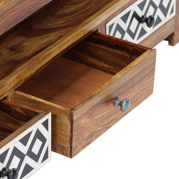 vidaXL Έπιπλο Τηλεόρασης 120 x 30 x 40 εκ. από Μασίφ Ξύλο Ακακίας