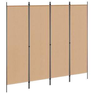 vidaXL 4-&Pi;ί&nu;&alpha;&kappa;&alpha;&sigmaf; &Delta;&iota;&alpha;&chi;&omega;&rho;&iota;&sigma;&tau;&iota;&kappa;ό&sigmaf; &Mu;&pi;&epsilon;&zeta; 200 x 180 cm Ύ&phi;&alpha;&sigma;&mu;&alpha;