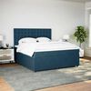 vidaXL &Kappa;&rho;&epsilon;&beta;ά&tau;&iota; Boxspring &mu;&epsilon; &Sigma;&tau;&rho;ώ&mu;&alpha; &Mu;&pi;&lambda;&epsilon; 180x200 &epsilon;&kappa;. &Beta;&epsilon;&lambda;&omicron;ύ&delta;&iota;&nu;&omicron;