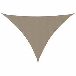 vidaXL Πανί Σκίασης Τρίγωνο Taupe 2,5 x 2,5 x 3,5 μ. από Ύφασμα Oxford