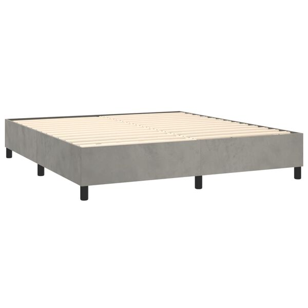 vidaXL &Kappa;&rho;&epsilon;&beta;ά&tau;&iota; Boxspring &mu;&epsilon; &Sigma;&tau;&rho;ώ&mu;&alpha; &Alpha;&nu;&omicron;&iota;&chi;&tau;ό &Gamma;&kappa;&rho;&iota; 180x200 &epsilon;&kappa;. &Beta;&epsilon;&lambda;&omicron;ύ&delta;&iota;&nu;&omicron;