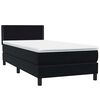 vidaXL &Kappa;&rho;&epsilon;&beta;ά&tau;&iota; Boxspring &mu;&epsilon; &Sigma;&tau;&rho;ώ&mu;&alpha; &Mu;&alpha;ύ&rho;&omicron; 90x220 &epsilon;&kappa;. &Beta;&epsilon;&lambda;&omicron;ύ&delta;&iota;&nu;&omicron;