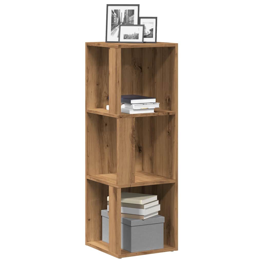 vidaXL Γωνιακό ντουλάπι Artisan Oak 33x33x100 cm Κατασκευασμένο ξύλο