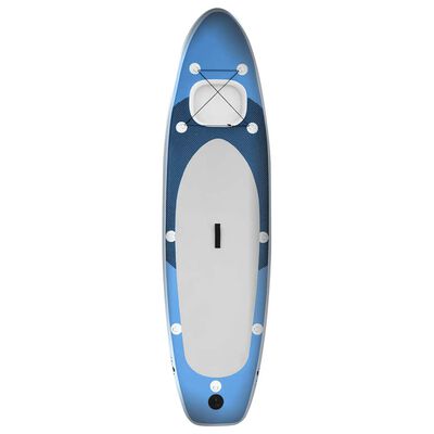vidaXL Σανίδα SUP Φουσκωτή Σετ Θαλασσί 300 x 76 x 10 εκ.