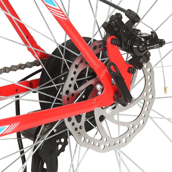 vidaXL Ποδήλατο Mountain 29'' Κόκκινο με 21 Ταχύτητες & Σκελετό 53 εκ.