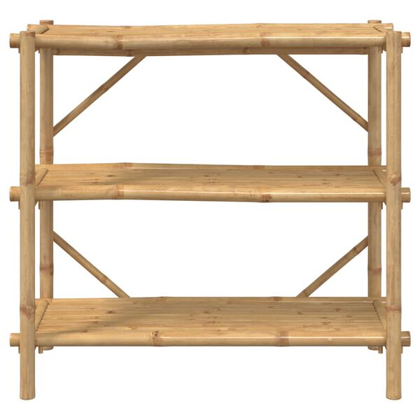 vidaXL Ραφιέρα 3 Επιπέδων 100x40x90 εκ. από Μπαμπού