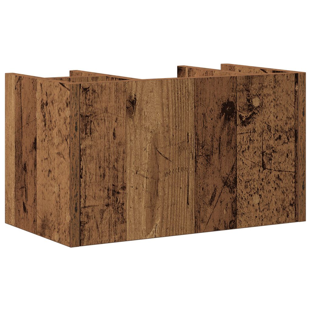 vidaXL Οργανωτής Γραφείου Ξύλο 44.5x24x25 cm