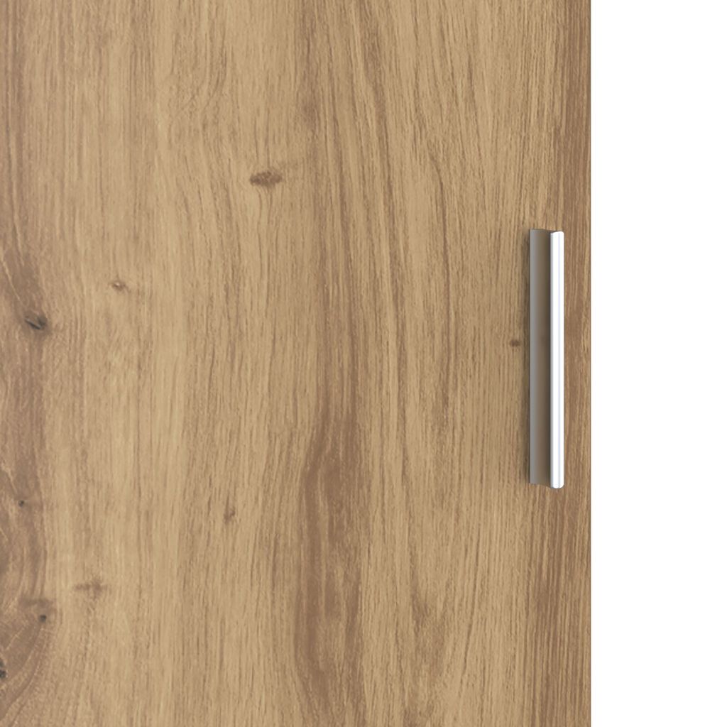 vidaXL Artisan Oak Sideboard Artisan oak Επεξεργασμένο Ξύλο Μεγάλο