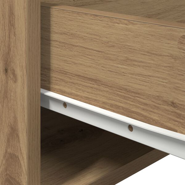 κουζίνας κομοδίνο vidaXL με LED τοίχου Artisan Oak 50x36x30 εκ.