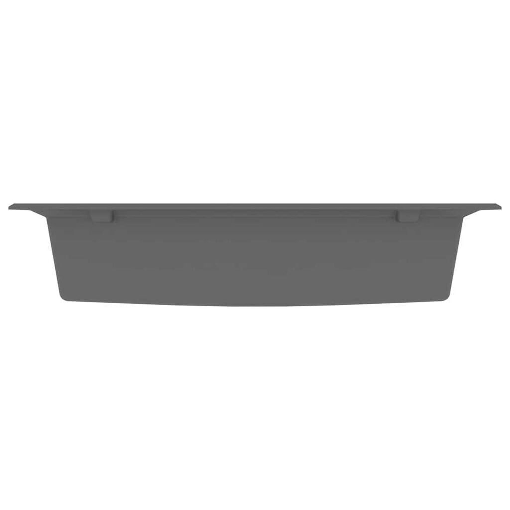 vidaXL Σιντρινο κουζίνας Γκρι 79 x 50 x 31 εκ. Γρανίτης
