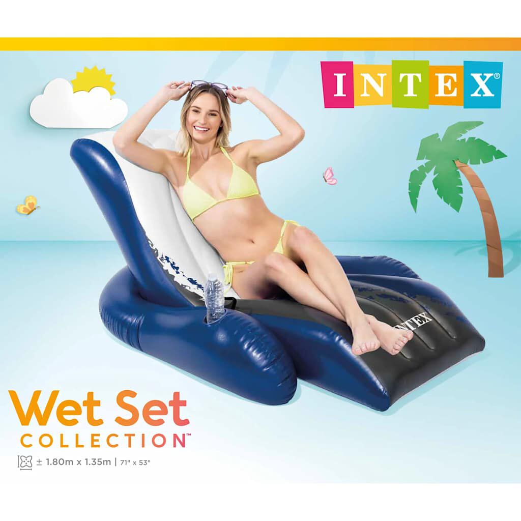 Intex Φουσκωτή Πολυθρόνα Θαλάσσης 180 x 135 εκ. 58868EU