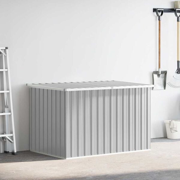 vidaXL Μπαούλο Αποθήκευσης Κήπου Γκρι 171 x 99 x 93 εκ.