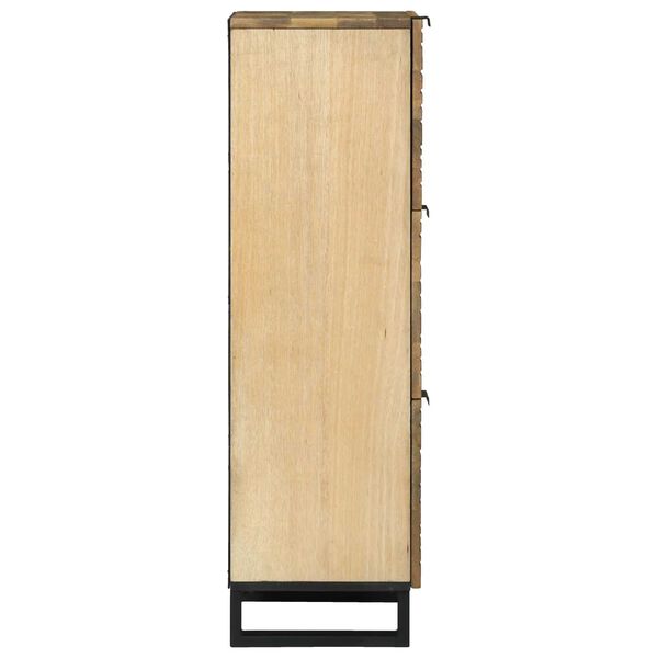 vidaXL Highboard 40x33.5x110 εκ. Μασίφ Ξύλο Μάνγκο