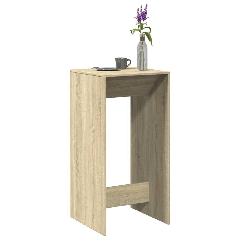 vidaXL Τραπέζι Μπαρ Sonoma Δρυς 51x50x103,5 εκ. Επεξ. Ξύλο