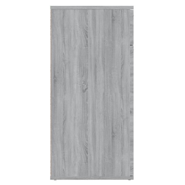 vidaXL Ντουλάπι Γκρι Sonoma 80 x 36 x 75 εκ. από Επεξεργασμένο Ξύλο