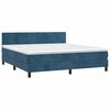 vidaXL &Kappa;&rho;&epsilon;&beta;ά&tau;&iota; Boxspring &mu;&epsilon; &Sigma;&tau;&rho;ώ&mu;&alpha; &Sigma;&kappa;&omicron;ύ&rho;&omicron; &Mu;&pi;&lambda;&epsilon; 160x200 &epsilon;&kappa;. &Beta;&epsilon;&lambda;&omicron;ύ&delta;&iota;&nu;&omicron;