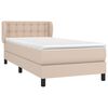 vidaXL &Kappa;&rho;&epsilon;&beta;ά&tau;&iota; Boxspring &mu;&epsilon; &Sigma;&tau;&rho;ώ&mu;&alpha; &Kappa;&alpha;&pi;&omicron;&upsilon;&tau;&sigma;ί&nu;&omicron; 100x200&epsilon;&kappa;.&alpha;&pi;ό &Sigma;&upsilon;&nu;&theta;.&Delta;έ&rho;&mu;&alpha;
