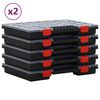 vidaXL &Kappa;&omicron;&upsilon;&tau;&iota;ά &Tau;&alpha;&xi;&iota;&nu;ό&mu;&eta;&sigma;&eta;&sigmaf; 10 &tau;&epsilon;&mu;. 40 x 30 x 5 &epsilon;&kappa;. &alpha;&pi;ό &Pi;&omicron;&lambda;&upsilon;&pi;&rho;&omicron;&pi;&upsilon;&lambda;έ&nu;&iota;&omicron;