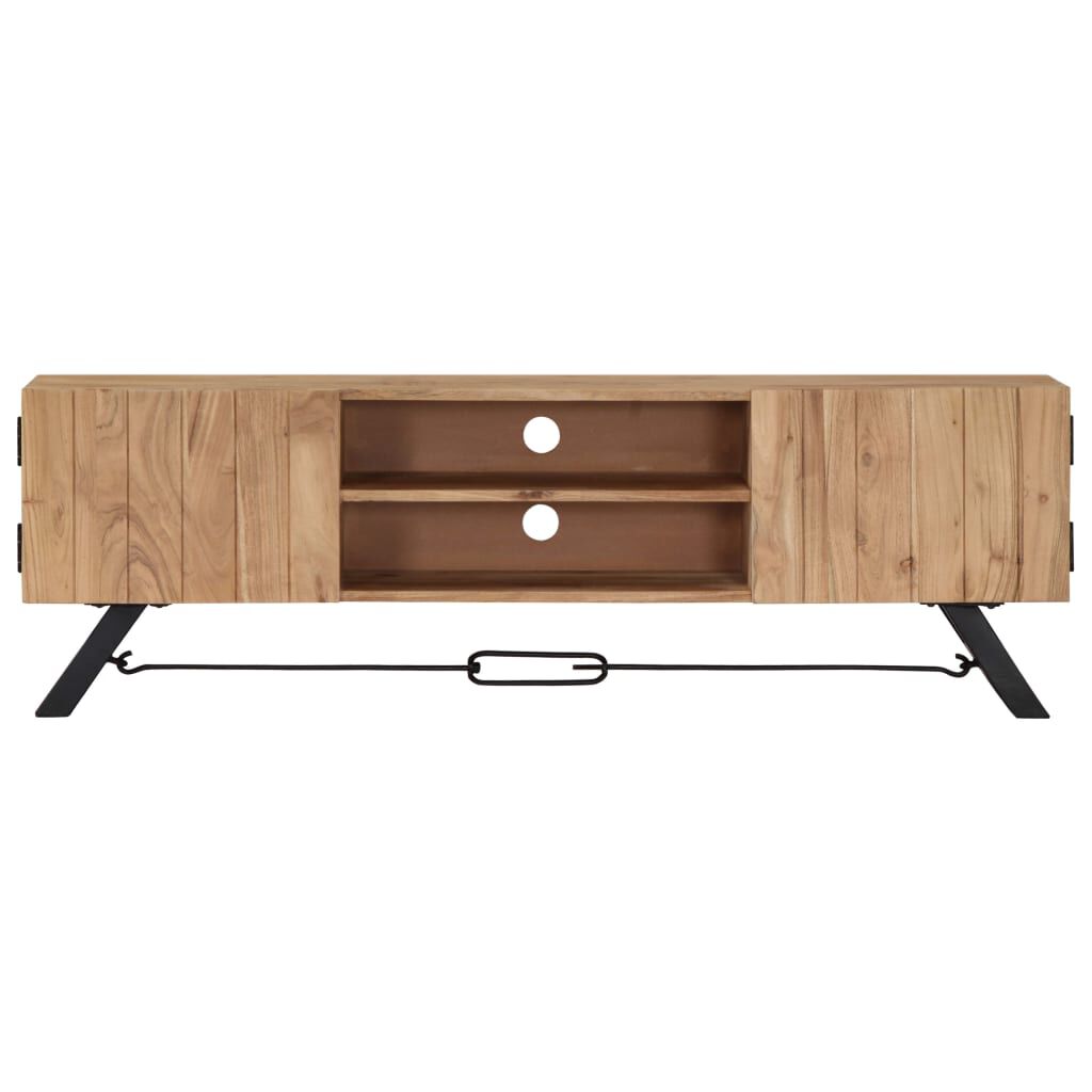vidaXL Έπιπλο Τηλεόρασης 140 x 30 x 45 εκ. από Μασίφ Ξύλο Ακακίας