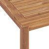 vidaXL Τραπεζαρία Κήπου 120 x 70 x 77 εκ. από Μασίφ Ξύλο Teak