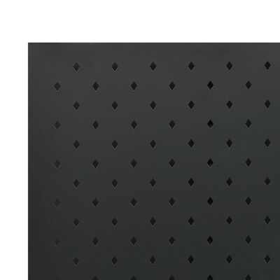 vidaXL Διαχωριστικό Δωματίου με 4 Πάνελ Μαύρο 160 x 180 εκ. από Ατσάλι