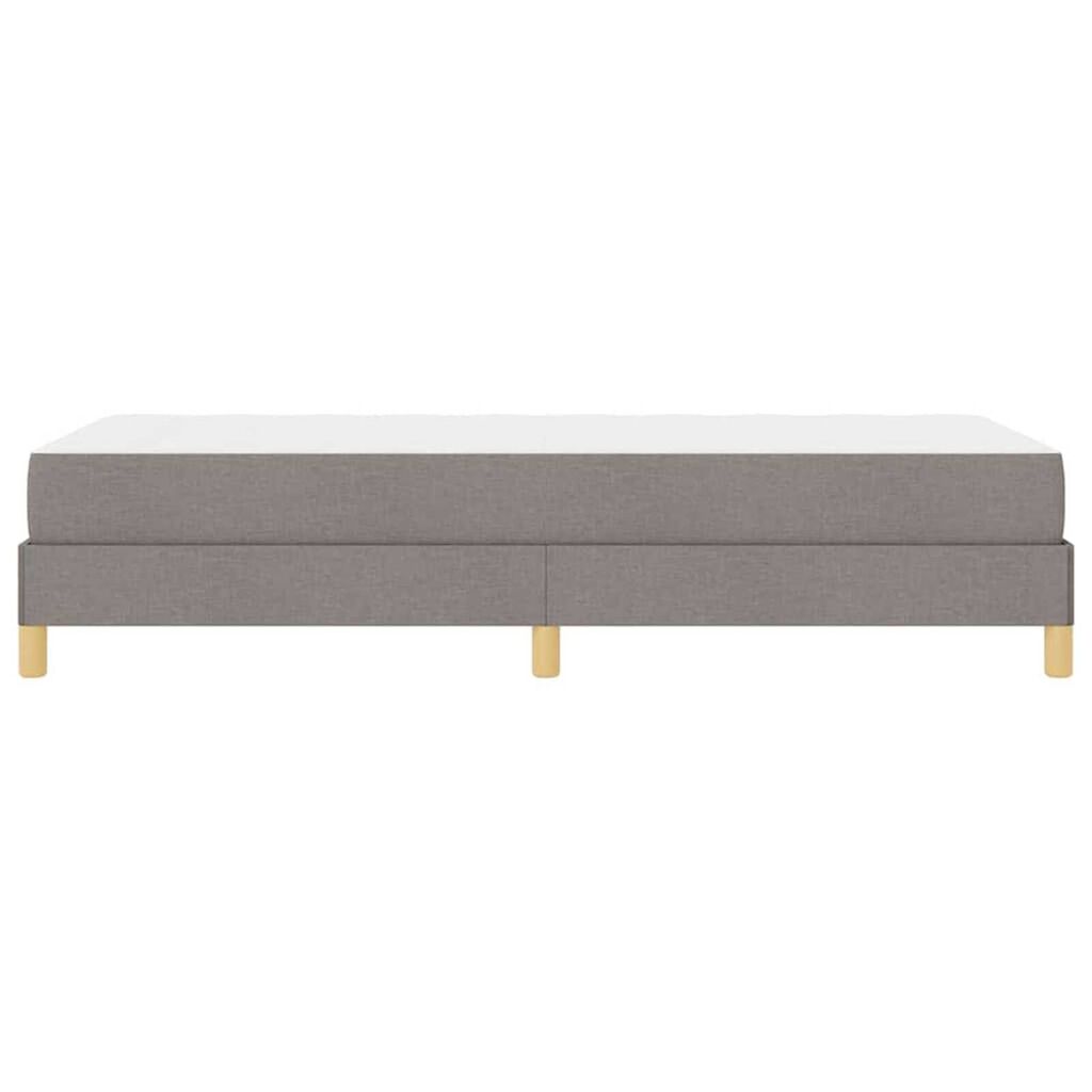 vidaXL Κρεβάτι με ελατήρια Ταμπά, Καφέ 90 x 200 cm