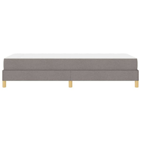 vidaXL Κρεβάτι με ελατήρια Ταμπά, Καφέ 90 x 200 cm