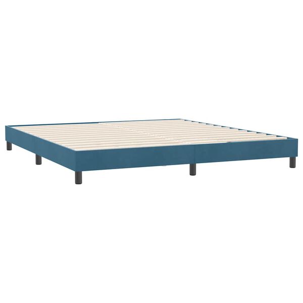 vidaXL &Kappa;&rho;&epsilon;&beta;ά&tau;&iota; Boxspring &chi;&omega;&rho;ί&sigmaf; &Sigma;&tau;&rho;ώ&mu;&alpha; &Sigma;&kappa;&omicron;ύ&rho;&omicron; &Mu;&pi;&lambda;&epsilon; 180x210 &epsilon;&kappa; &Beta;&epsilon;&lambda;&omicron;ύ&delta;&iota;&nu;&omicron;
