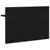vidaXL Τοίχου Κρεμάστρα Μαύρη δρυς 60 x 40 x 12 cm Επεξεργασμένο ξύλο