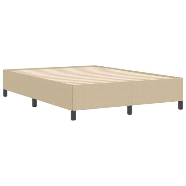 vidaXL Σκελετός Κρεβατιού Γκρι Πράσινο 140 x 190 cm Βελούδο