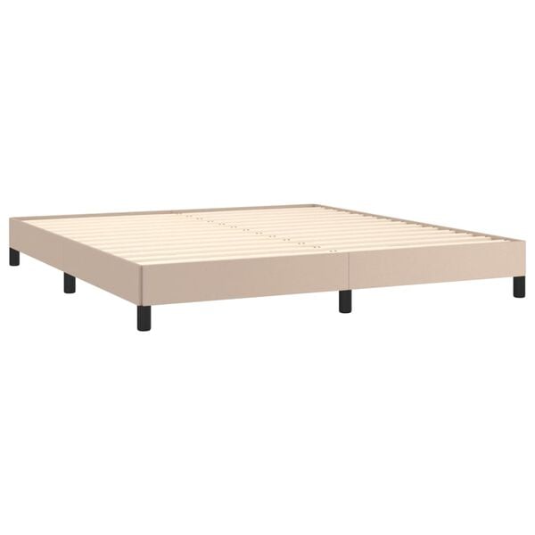 vidaXL &Kappa;&rho;&epsilon;&beta;ά&tau;&iota; Boxspring &mu;&epsilon; &Sigma;&tau;&rho;ώ&mu;&alpha; &Kappa;&alpha;&pi;&omicron;&upsilon;&tau;&sigma;ί&nu;&omicron; 180x200 &epsilon;&kappa;. &Sigma;&upsilon;&nu;&theta;. &Delta;έ&rho;&mu;&alpha;