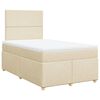 vidaXL &Kappa;&rho;&epsilon;&beta;ά&tau;&iota; Boxspring &mu;&epsilon; &Sigma;&tau;&rho;ώ&mu;&alpha; &Kappa;&rho;&epsilon;&mu; 120x200 &epsilon;&kappa;. &Upsilon;&phi;&alpha;&sigma;&mu;ά&tau;&iota;&nu;&omicron;